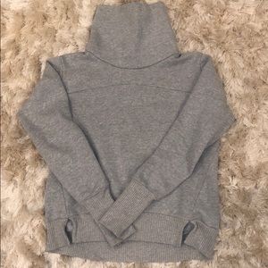 Alo Yoga Womens Haze Sweatshirt -Dove Grey Heather